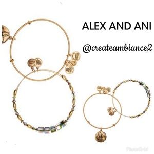 ALEX and ANI 2 PC Holly Bracelet Set